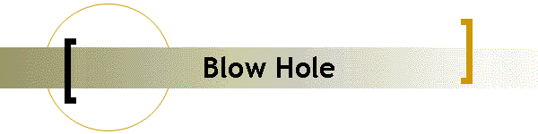 Blow Hole